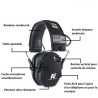 Casque de protection auditive électronique coloris desert
