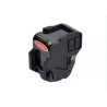 Lampe Laser Rouge et led 500 Lumens Strobo rail picatinny pour arme de poing