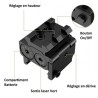 Micro Laser Vert pour rail de 22 mm