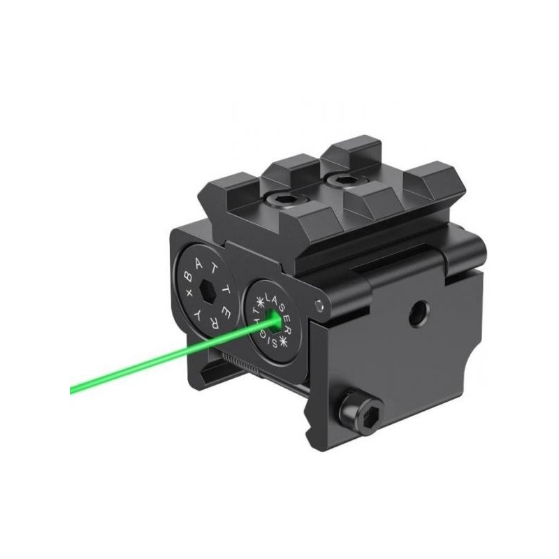 Micro Laser Vert pour rail de 22 mm