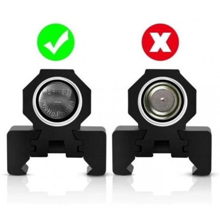 Laser Vert pour rail de 11 mm et 22 mm