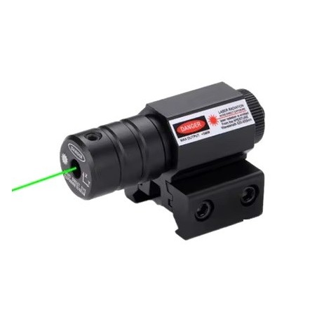 Lunette de tir tactique 3-10x42 avec réticule lumineux et Laser vert sur rail 11 et 22 mm