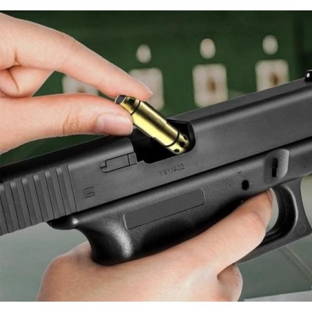 Cartouche laser de réglage,de manipulation et de tir d'entrainement pour arme 9 mm