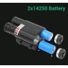 Lampe Laser Rouge et led 300 Lumens