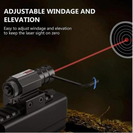 Laser rouge pour rail de 11 mm et 22 mm