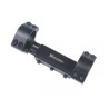 Monobloc de fixation Zero recoil à lunette 25,4 et 30 mm pour carabine avec rail picatinny