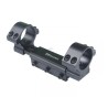 Monobloc de fixation Zero recoil à lunette 25,4 et 30 mm pour carabine avec rail picatinny