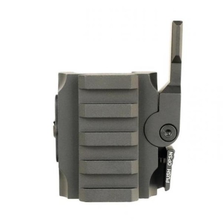 Réhausse de rail picatinny avec attache rapide