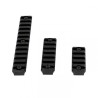 Ensemble de 3 rails aluminiums Keymod avec jeu de vis