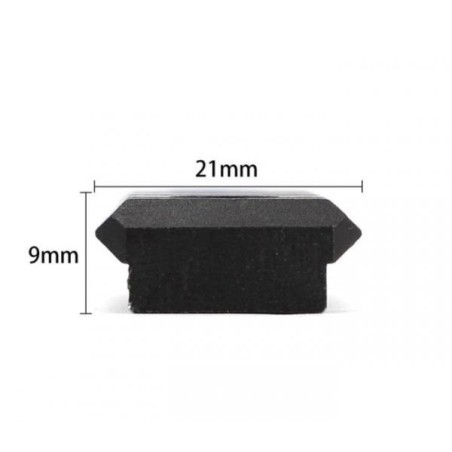 Ensemble de 3 rails aluminiums Keymod avec jeu de vis