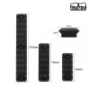 Ensemble de 3 rails aluminiums Keymod avec jeu de vis