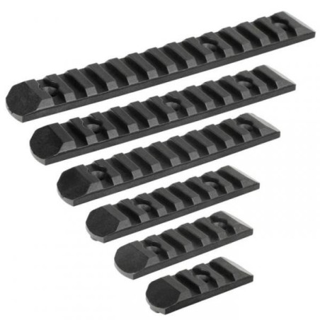 Ensemble de 6 rails M-lok avec jeu de 12 vis et écrous