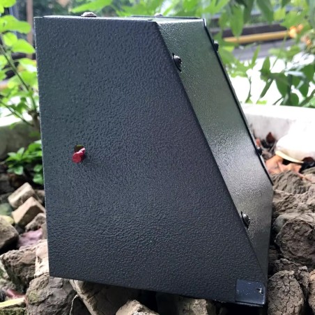 Porte cible 14x14 avec 2 objectifs en métal