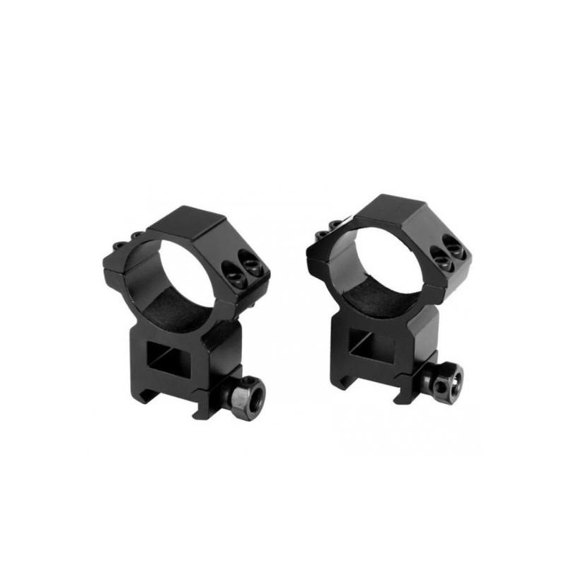 Colliers de fixation pour lunette de tir rail 22 mm diamètre 30 mm