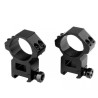Colliers de fixation pour lunette de tir rail 22 mm diamètre 30 mm