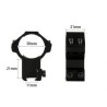 Colliers de fixation pour lunette de tir rail 11 mm diamètre 30 mm