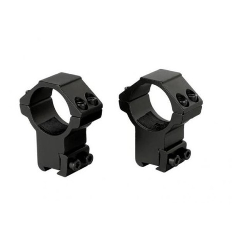 Colliers de fixation pour lunette de tir rail 11 mm diamètre 30 mm