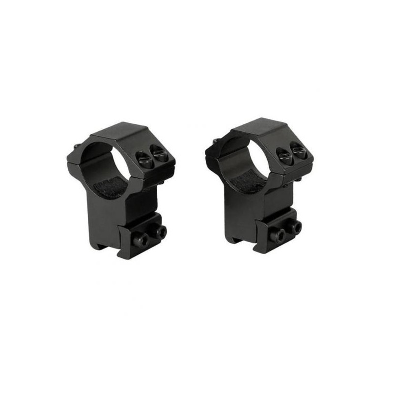 Colliers de fixation pour lunette de tir rail 11 mm diamètre 25,4 mm (1 pouce)