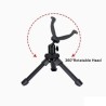 Trèpied pliable Universelle en aluminium avec rotule pour arme