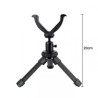 Trèpied pliable Universelle en aluminium avec rotule pour arme