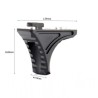Mini handstop pour attache M-lok et Keymod