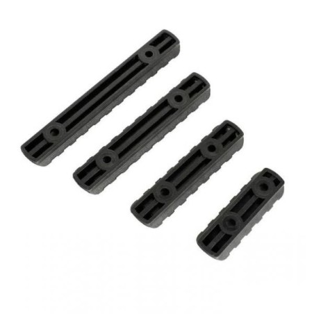 Ensemble de 4 rails M-lok avec jeu de 8 vis et écrous