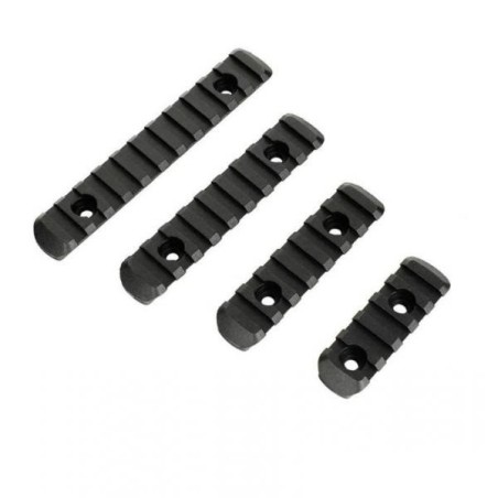 Ensemble de 4 rails M-lok avec jeu de 8 vis et écrous