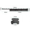 Adaptateur de rail 11 à 22 mm avec extension
