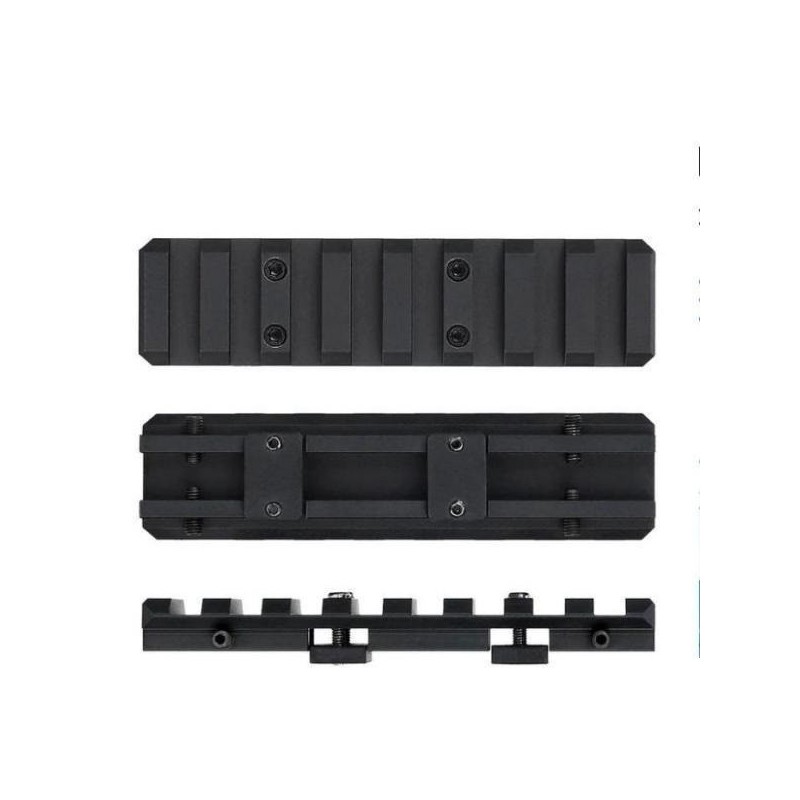 Adaptateur Rail Picatinny Paike 11mm à 21mm - Convertisseur Queue D'aronde Pour Lunette 155mm
