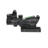 Viseur point rouge Red Dot ACOG 4x32 avec Fibre optique vert + RMR