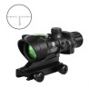 Viseur point rouge Red Dot ACOG 4x32 avec Fibre optique vert + RMR