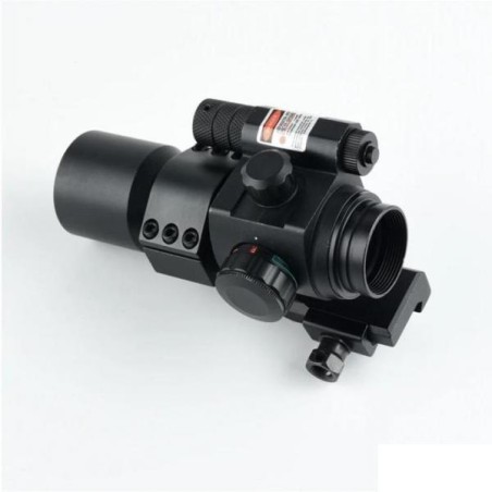 Red Dot M3 montage Cantilever avec laser rouge pour rail picatinny