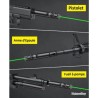 Collimateur de réglage Vert Professionnel en mallette calibre 0.17 jusqu'à calibre 12 GA
