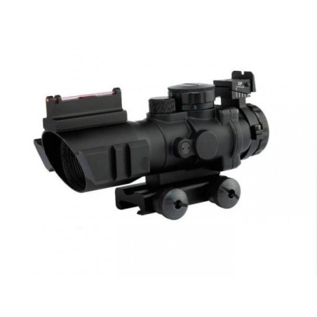 Red Dot 4x32 avec visée fibre optique supérieur pour rail picatinny