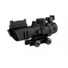 Red Dot 4x32 avec visée fibre optique supérieur pour rail picatinny