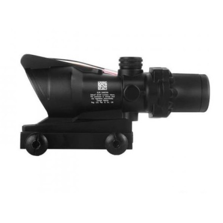 Viseur point rouge Red Dot ACOG 4x32 avec Fibre optique vert
