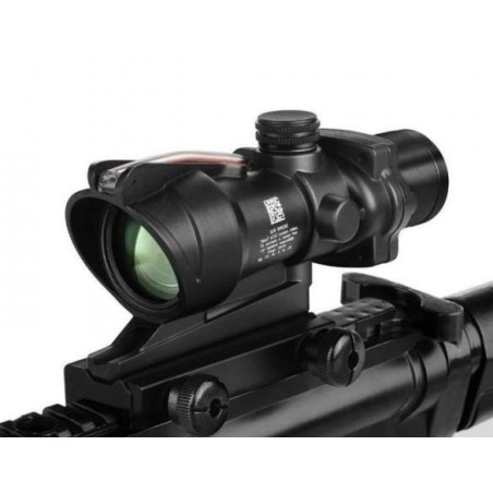 Viseur point rouge Red Dot ACOG 4x32 avec Fibre optique rouge