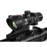 Viseur point rouge Red Dot ACOG 4x32 avec Fibre optique rouge