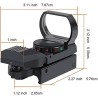 Red Dot viseur point rouge et vert pour rail de 11 mm