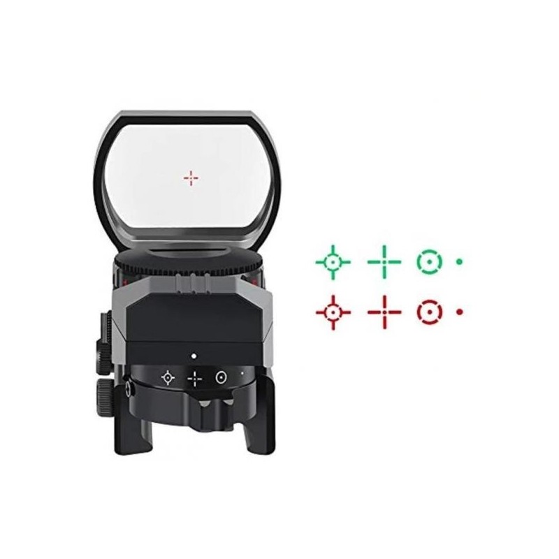 Holosight Mod-X 553 Noir éclairage Rouge et Vert pour rail de 21mm