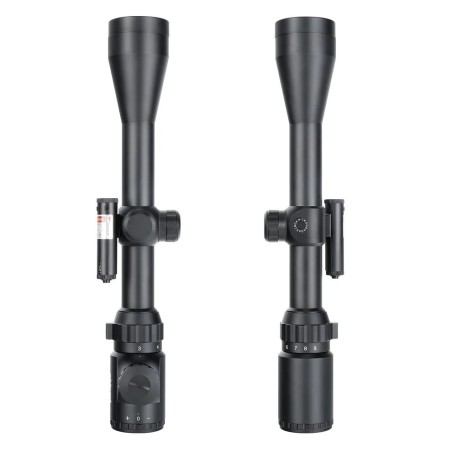 Lunette de tir 3-9x40 EG avec laser rouge et réticule lumineux colliers 11 ou 22 mm