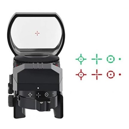 Red Dot viseur point rouge et vert pour rail picatinny