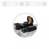 Red Dot viseur point rouge et vert avec Laser rouge et rail 11 mm