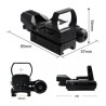 Red Dot viseur point rouge et vert avec Laser rouge et rail 22 mm