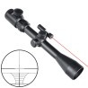 Lunette de tir 3-9x40 EG avec laser rouge et réticule lumineux colliers 11 ou 22 mm
