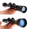 Lunette de tir 3-9x40 HK avec réticule Mil dot colliers 11 ou 22 mm