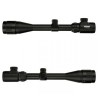 Lunette de tir 4-16x40 AOEG réticule lumineux Mil dot avec colliers 11 ou 22 mm aux choix