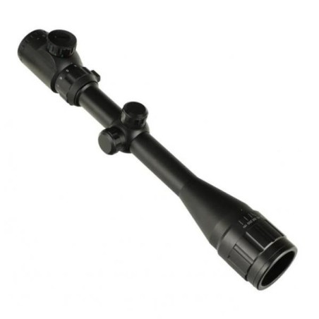 Lunette de tir 4-16x40 AOEG réticule lumineux Mil dot avec colliers 11 ou 22 mm aux choix