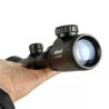 Lunette de tir 4-16x40 AOEG réticule lumineux Mil dot avec colliers 11 ou 22 mm aux choix