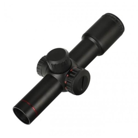 Lunette de tir compact 4.5x20E avec réticule lumineux et colliers de 11 ou 22 mm aux choix